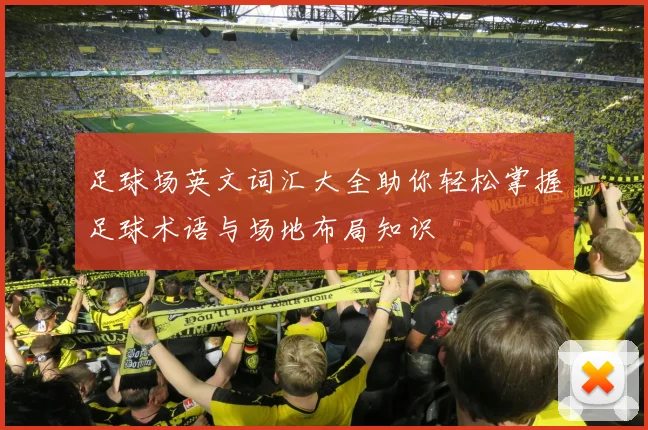 足球场英文词汇大全助你轻松掌握足球术语与场地布局知识
