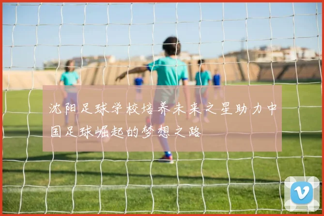 沈阳足球学校培养未来之星助力中国足球崛起的梦想之路